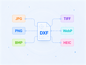 支持PNG、JPEG、SVG、BMP等多种图片格式